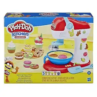 E.Leclerc Play-doh kitchen, robot pâtissier avec pots de pate a modeler offre