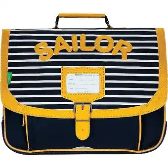 E.Leclerc Cartable 38 tann's les fantaisies sacha bleu/jaune offre