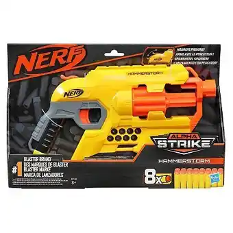 Blaster nerf alpha strike hammerstorm - hasbro