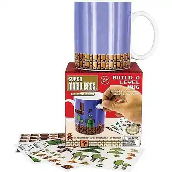 E.Leclerc Super mario bros - mug "build a level" offre