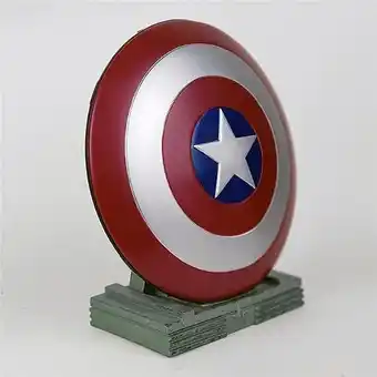 E.Leclerc Mega tirelire marvel : bouclier captain america offre