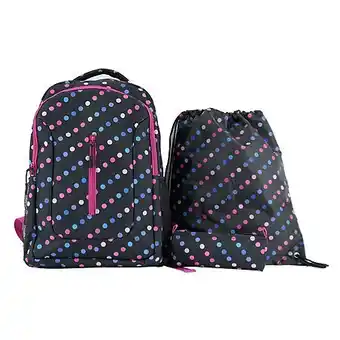 E.Leclerc Kit sac a dos 3 en 1 a pois offre