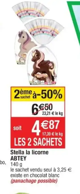 Stella la licorne Abtey