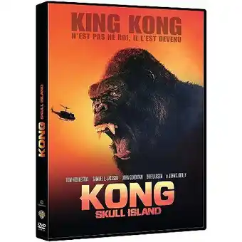 E.Leclerc Kong : skull island,dvd offre