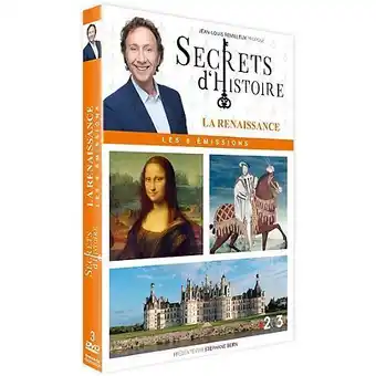 E.Leclerc Coffret secrets d'histoire : la renaissance 6 émissions offre