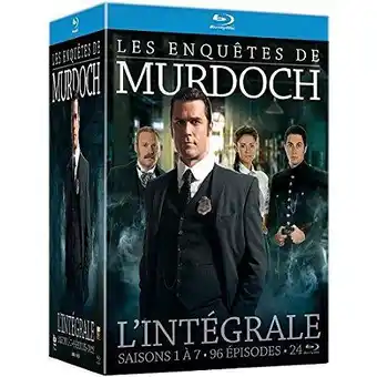 E.Leclerc Coffret intégrale les enquêtes de murdoch, saison 1 à 7 blu-ray offre