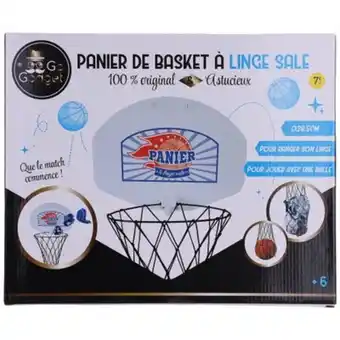Panier de basket à linge sale