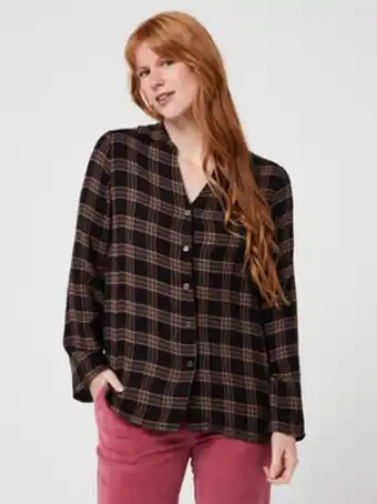 Chemise motif clan - noir