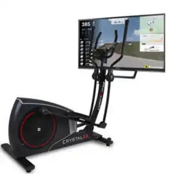 Decathlon Vélo elliptique crystal 2.0 usage intensif connecté kinomap offre
