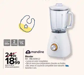 Carrefour Blender offre