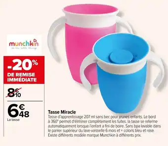 Carrefour Tasse miracle offre