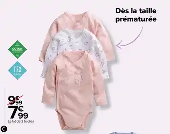 Carrefour Bodies croisés offre
