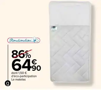 Carrefour Matelas bébé "babyform" GREENSPHERE offre