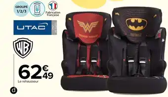 Carrefour Rehausseur groupe 1/2/3 offre
