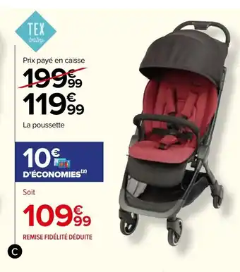 Poussette compacte