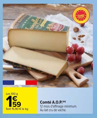 Carrefour Comté A.O.P. offre