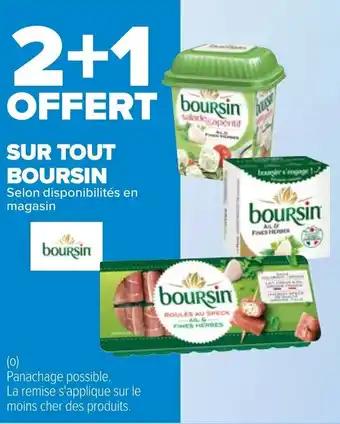 Carrefour Boursin offre