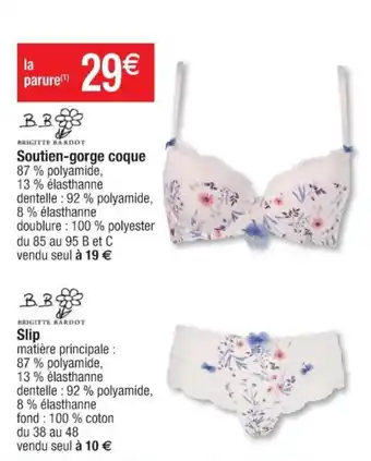 Cora x Carrefour Soutien-gorge coque offre