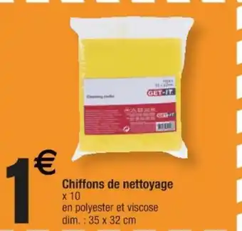 Chiffons de nettoyage