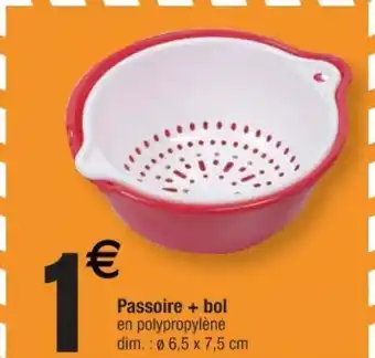 Passoire + bol