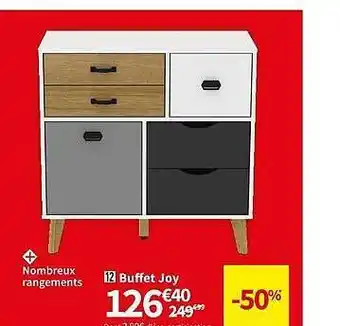 Conforama Buffet joy offre