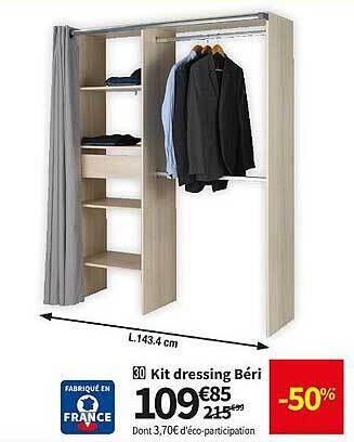 Conforama Kit dressing béri offre