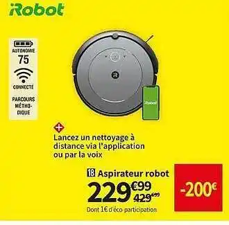 Conforama Aspirateur robot offre