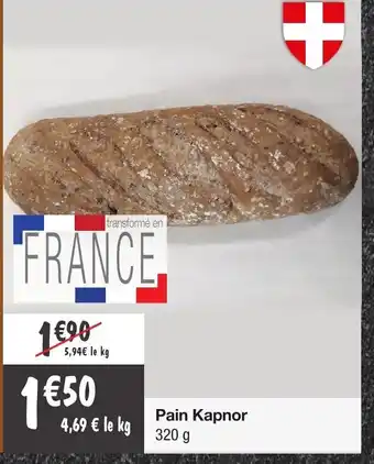 Migros Pain kapnor offre