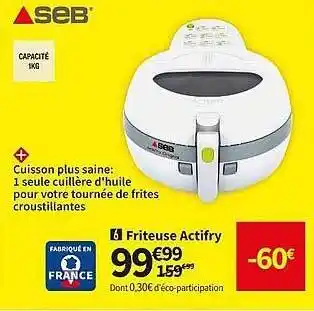 Conforama Friteuse actifry seb offre
