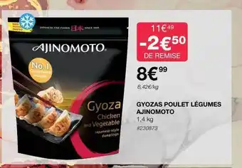 Costco Gyozas poulet légumes ajinomoto offre