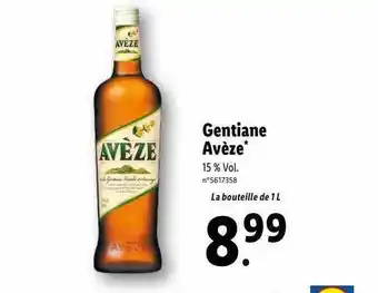 Gentiane avĂšze