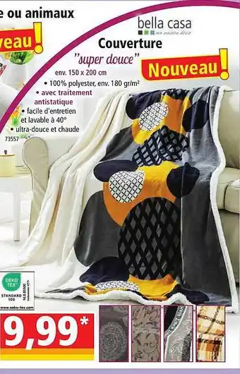 Norma Couverture bella casa offre