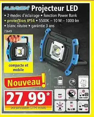 Norma Projecteur led offre