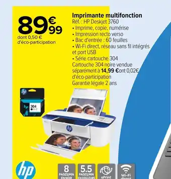 Carrefour Imprimante Multifonction offre