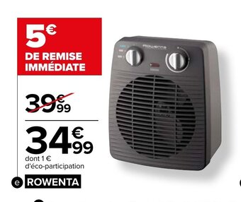 Carrefour Chauffage Soufflant offre