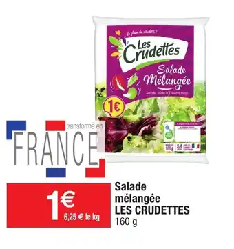 Migros Salade mélangée les crudettes offre