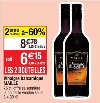 Vinaigre balsamique maille