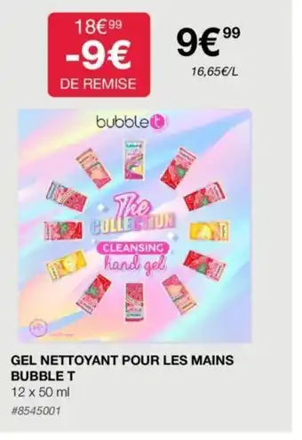 Costco Gel Nettoyant Pour Les Mains Bubble T offre