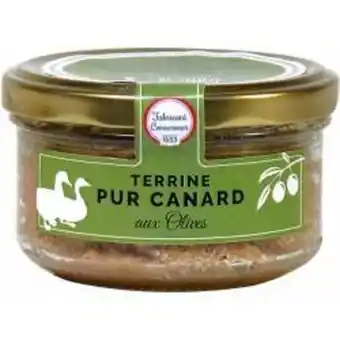 Ducs de Gascogne Terrine pur canard aux olives offre