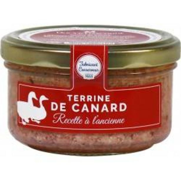Promo Terrine de canard recette à l'ancienne chez Ducs de Gascogne
