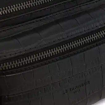 Sac banane charles en cuir effet croco
