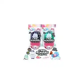 E.Leclerc I dig monsters - popsicle pack modèle aléatoire en présentoir de 6 pcs - i dig monsters offre
