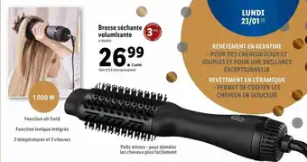 Lidl Brosse séchante volumisante offre