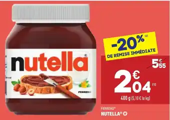 ALDI Nutella offre