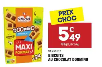 ALDI Biscuits au chocolat doomino offre