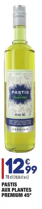 ALDI Pastis aux Plantes Premium 45 offre