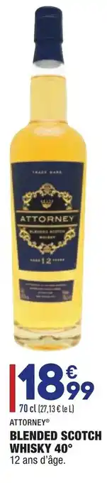 ALDI Blended Scotch Whisky 40 offre