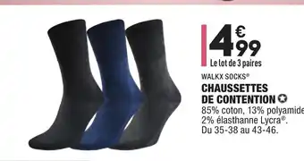 ALDI Chaussettes de contention offre
