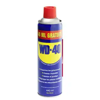 Wd-40 dégrippant multifonction double position wd-40 400 ml + 10% gratuit