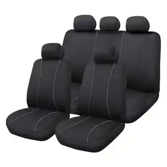 Norauto Noname jeu complet de housses de siège avant universelles noir et gris 1er prix offre